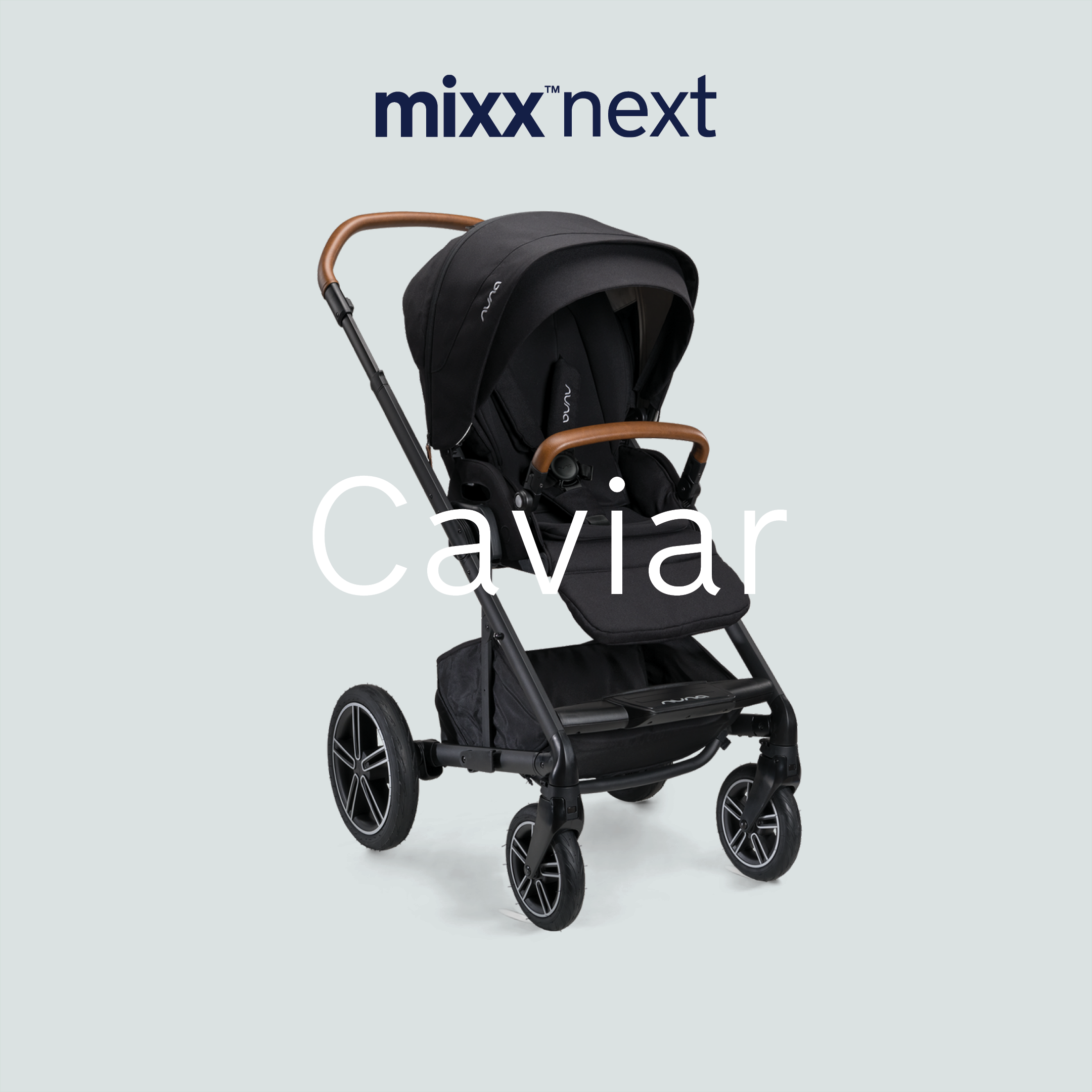 Nuna Mixx Next Travel System "Caviar"
